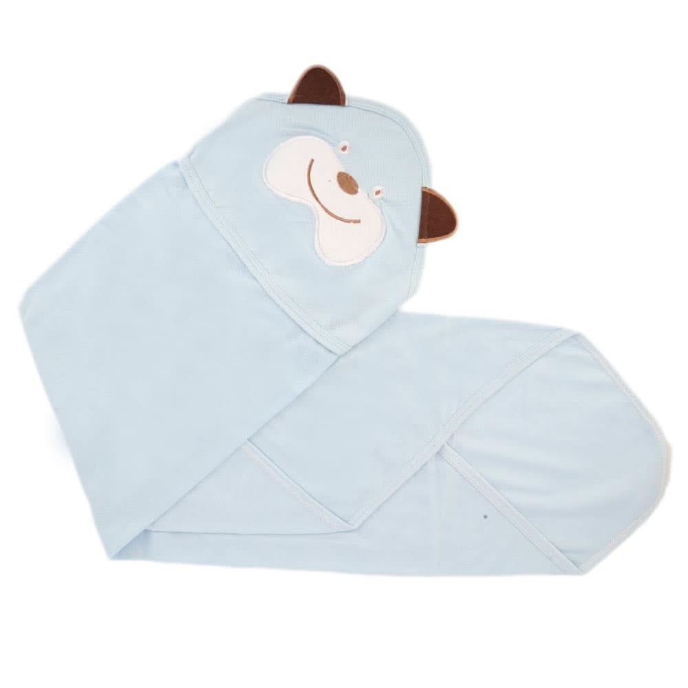 Newborn Baby Wrapping Sheet - Blue, Newborn Baby Accessories, Chase Value, Chase Value