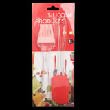 Spatula And Oil Brush 2 Pcs - Red, Home & Lifestyle, Baking, Chase Value, Chase Value