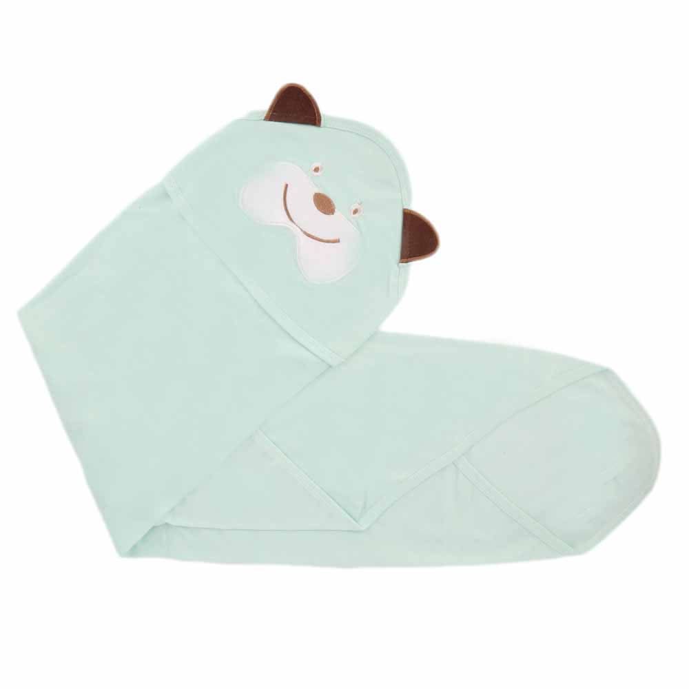 Newborn Baby Wrapping Sheet - Sea Green, Newborn Baby Accessories, Chase Value, Chase Value