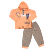 Boys Pajama Suit - Orange, Kids, Boys Sets And Suits, Chase Value, Chase Value