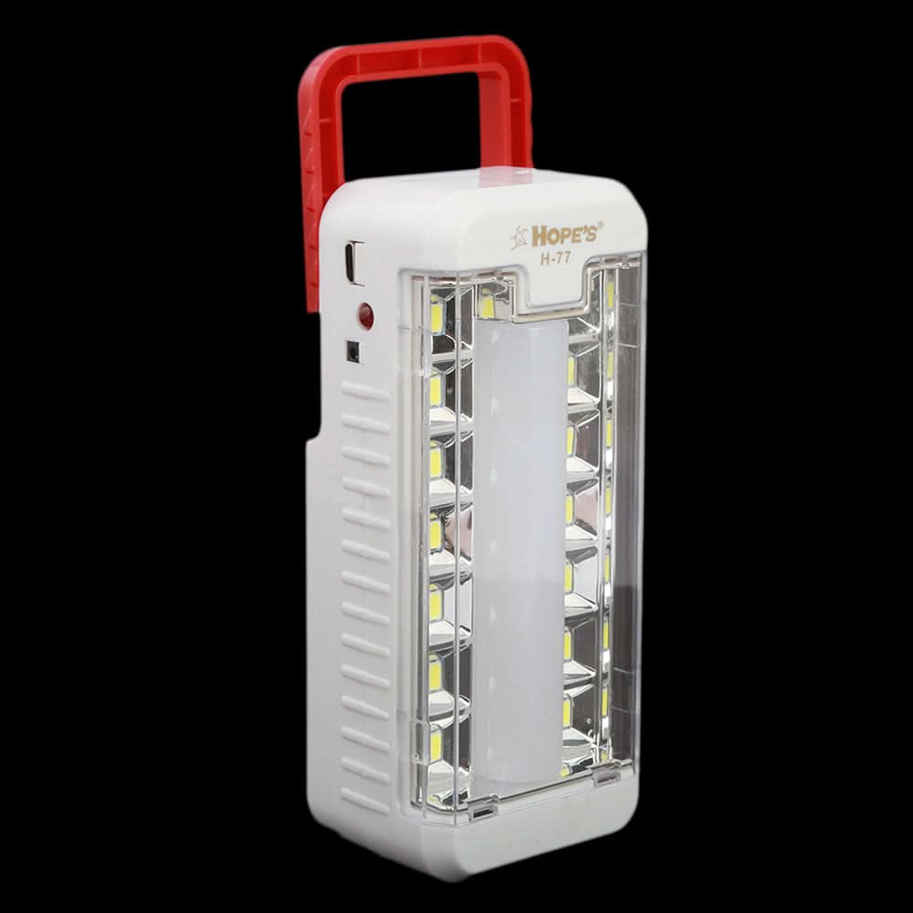 Rechargeable LED Light (H-77) - Red, Home & Lifestyle, Emergency Lights & Torch, Chase Value, Chase Value