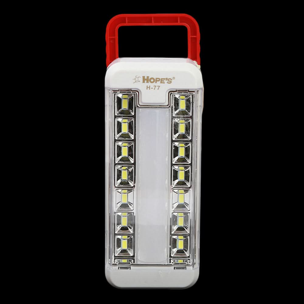 Rechargeable LED Light (H-77) - Red, Home & Lifestyle, Emergency Lights & Torch, Chase Value, Chase Value