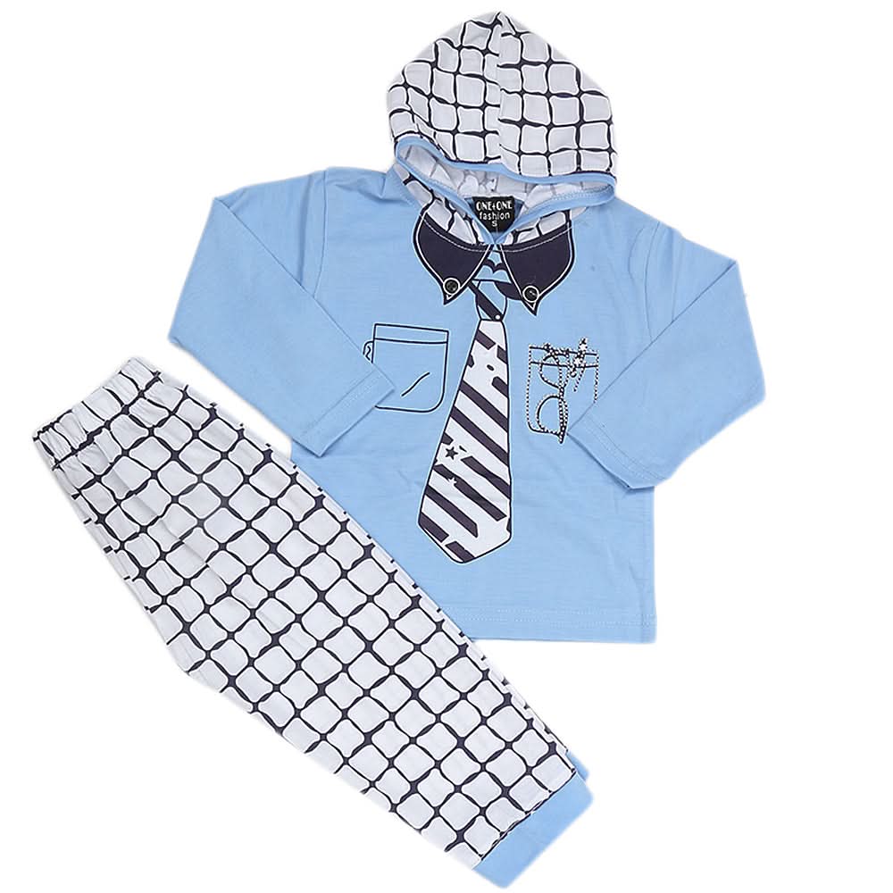 Boys Pajama Suit - Blue, Kids, Boys Sets And Suits, Chase Value, Chase Value