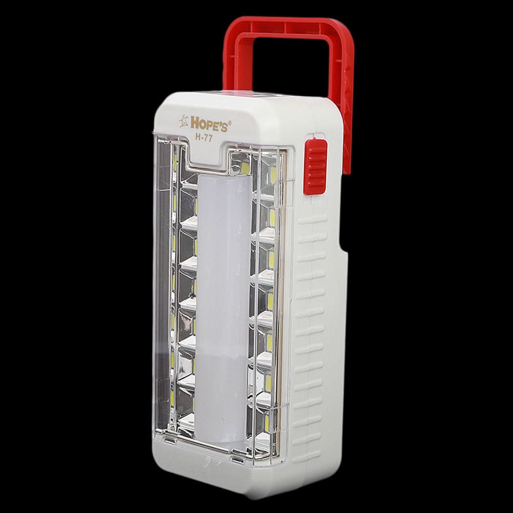 Rechargeable LED Light (H-77) - Red, Home & Lifestyle, Emergency Lights & Torch, Chase Value, Chase Value