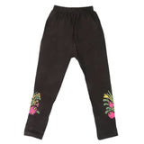 Girls Embroidered Tights - Black, Kids, Tights Leggings And Pajama, Chase Value, Chase Value