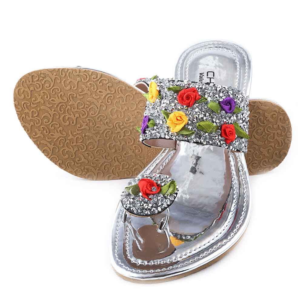 Women's Slipper (RC2) - Silver, Women, Slippers, Chase Value, Chase Value
