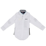 Boys Cotton Casual Shirt Full Sleeves - White, Kids, Boys Shirts, Chase Value, Chase Value