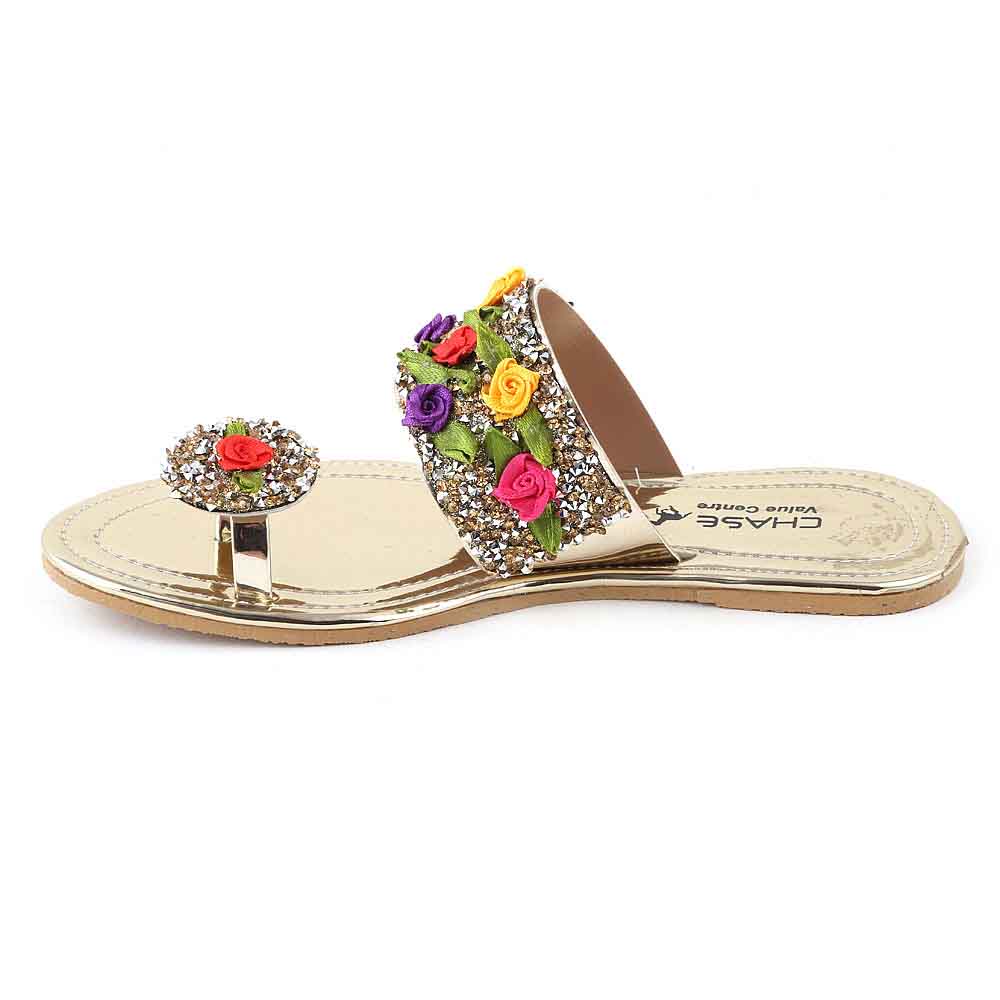 Women's Slipper (RC2) - Golden, Women, Slippers, Chase Value, Chase Value
