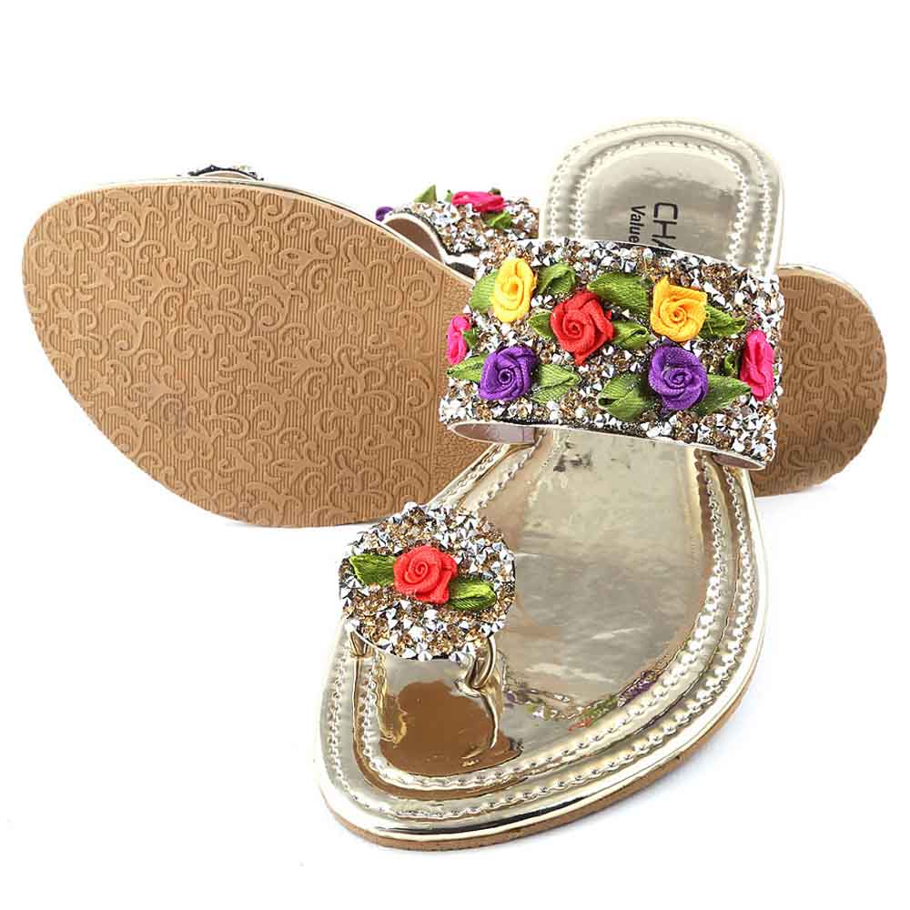 Women's Slipper (RC2) - Golden, Women, Slippers, Chase Value, Chase Value