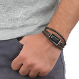 Men's Bracelet - Black & Silver, Men, Jewellery, Chase Value, Chase Value