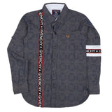 Boys Cotton Casual Shirt Full Sleeves - Grey, Kids, Boys Shirts, Chase Value, Chase Value