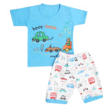 Boys Half Sleeves Short Suit - Blue, Kids, Boys Sets And Suits, Chase Value, Chase Value