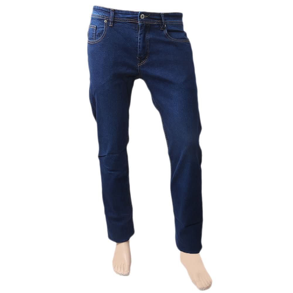 Men's Basic Denim Pant - Blue, Men, Casual Pants And Jeans, Chase Value, Chase Value