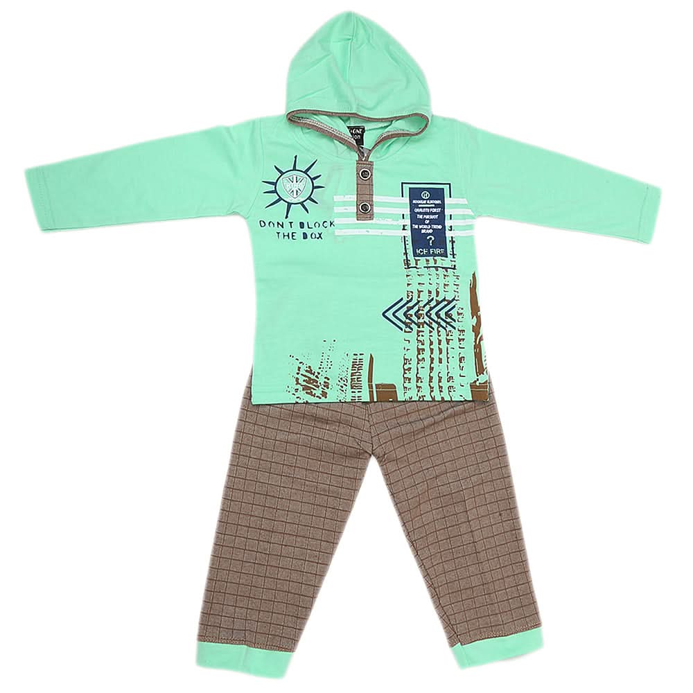 Boys Pajama Suit - Green, Kids, Boys Sets And Suits, Chase Value, Chase Value