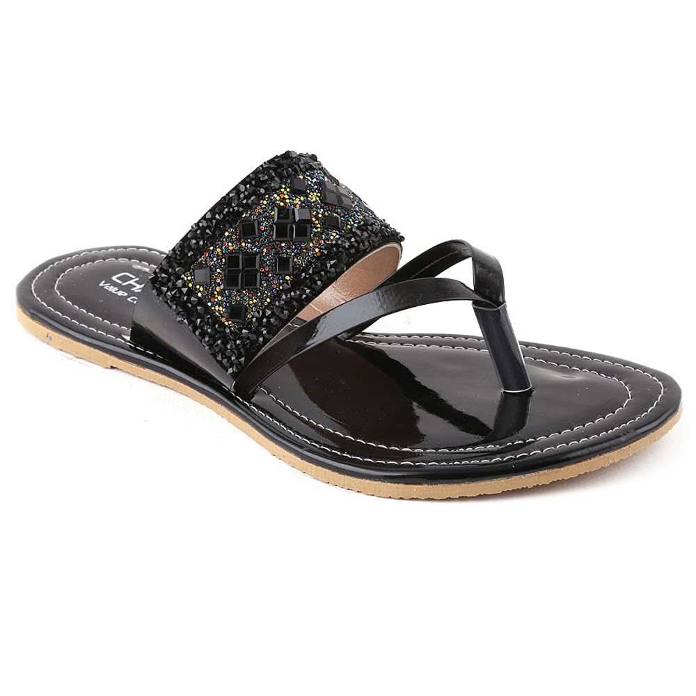 Women's Slipper (RC1) - Black, Women, Slippers, Chase Value, Chase Value