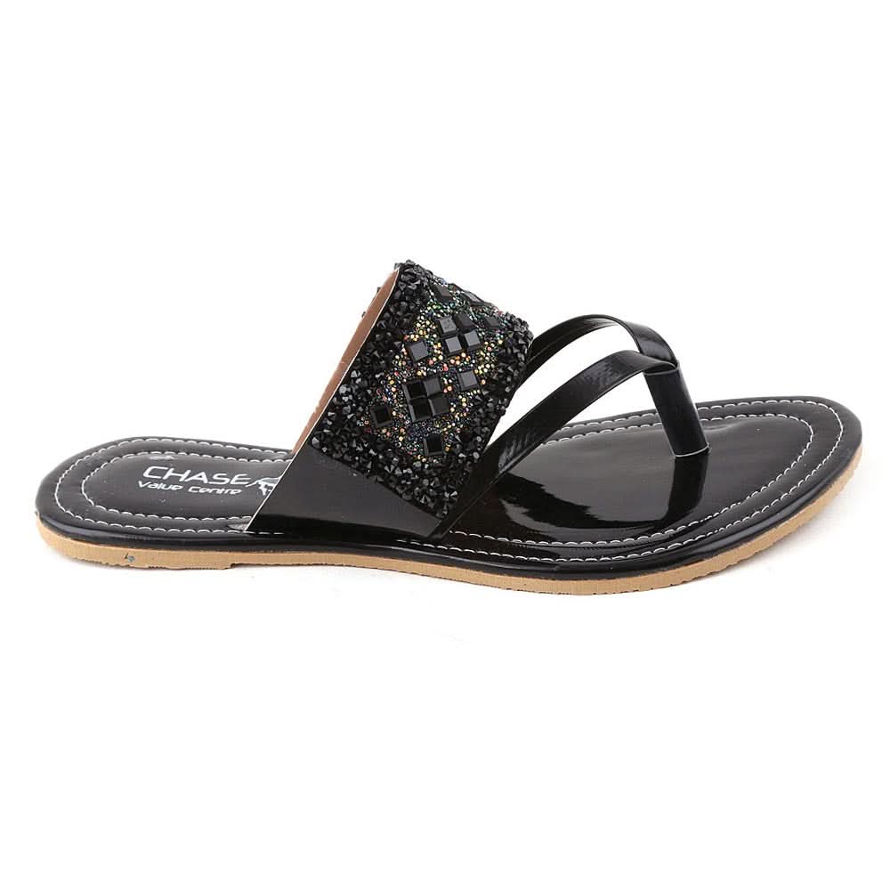 Women's Slipper (RC1) - Black, Women, Slippers, Chase Value, Chase Value