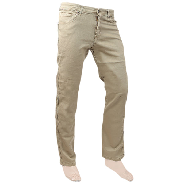 Men’s Cotton Drill Pant - Beige, Men, Casual Pants And Jeans, Chase Value, Chase Value