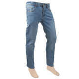 Men's Basic Denim Pant - Light Blue, Men, Casual Pants And Jeans, Chase Value, Chase Value
