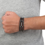 Men's Bracelet - Black & Silver, Men, Jewellery, Chase Value, Chase Value
