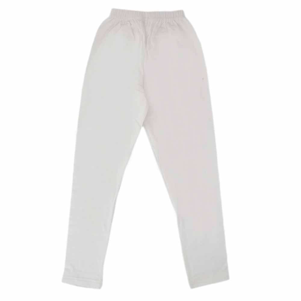 Girls Plain Tights - White, Kids, Tights Leggings And Pajama, Chase Value, Chase Value