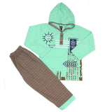 Boys Pajama Suit - Green, Kids, Boys Sets And Suits, Chase Value, Chase Value