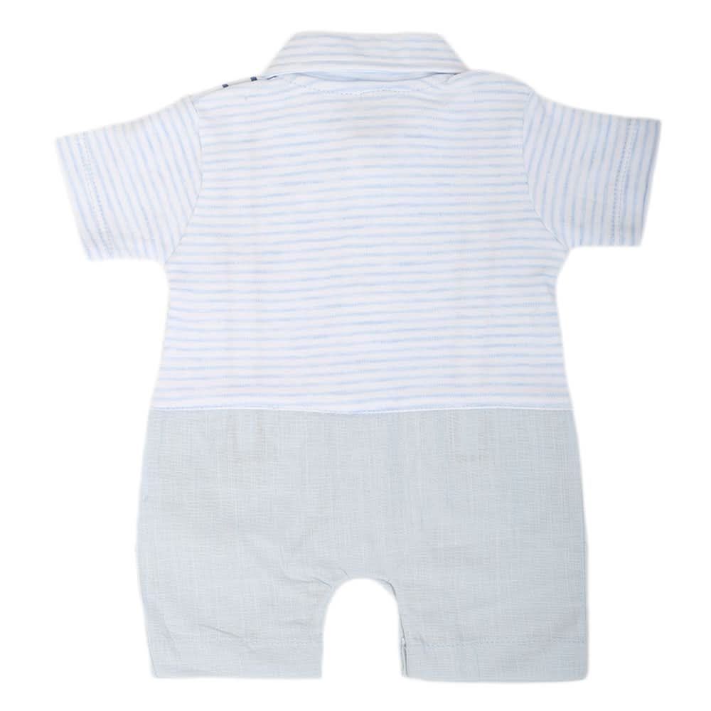 Newborn Boys Turkish Romper - Light Blue, Kids, NB Boys Rompers, Chase Value, Chase Value