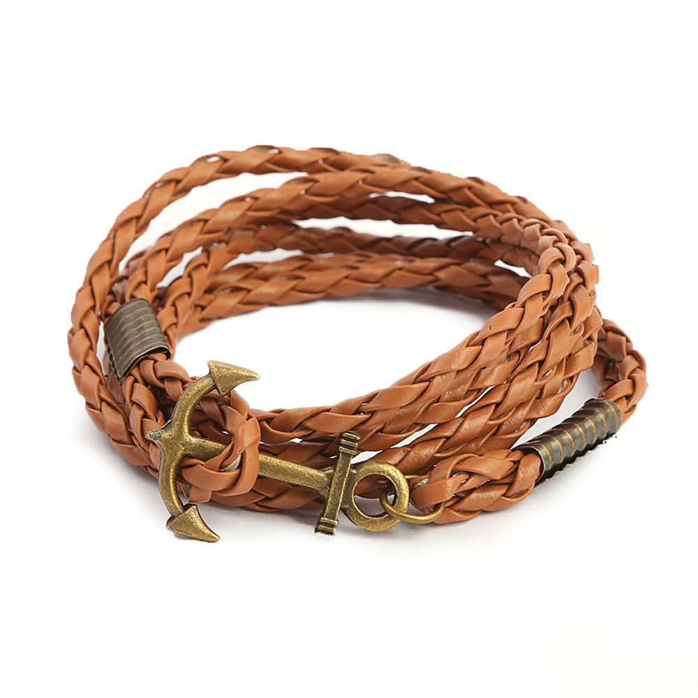 Men's Bracelet - Brown, Men, Jewellery, Chase Value, Chase Value