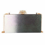 Women's Bridal Clutch XS-400 (SH76) - Green, Women, Clutches, Chase Value, Chase Value