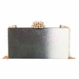 Women's Bridal Clutch XS-400 (SH76) - Green, Women, Clutches, Chase Value, Chase Value