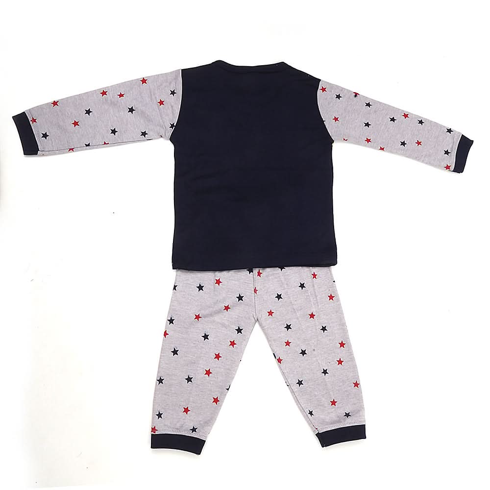 Boys Pajama Suit - Navy Blue, Kids, Boys Sets And Suits, Chase Value, Chase Value