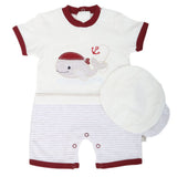 Newborn Boys Turkish Romper - Maroon, Kids, NB Boys Rompers, Chase Value, Chase Value