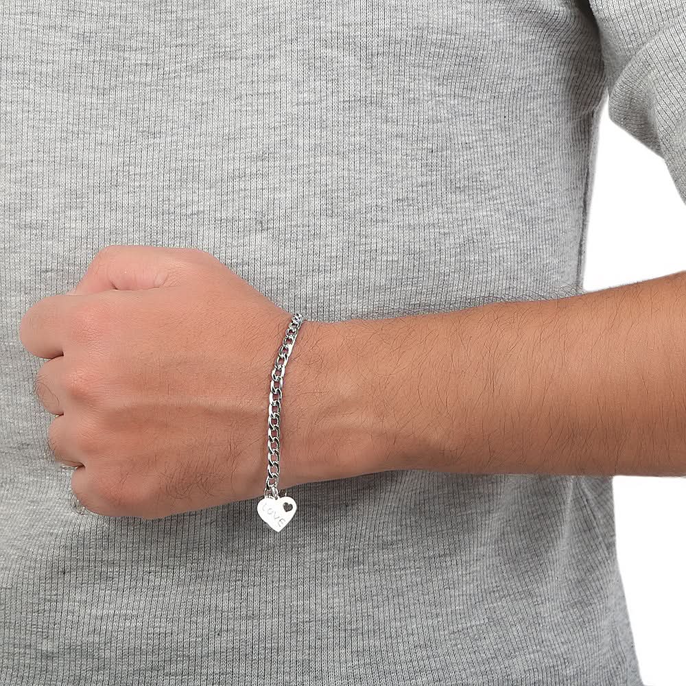 Men's Bracelet - Silver, Men, Jewellery, Chase Value, Chase Value