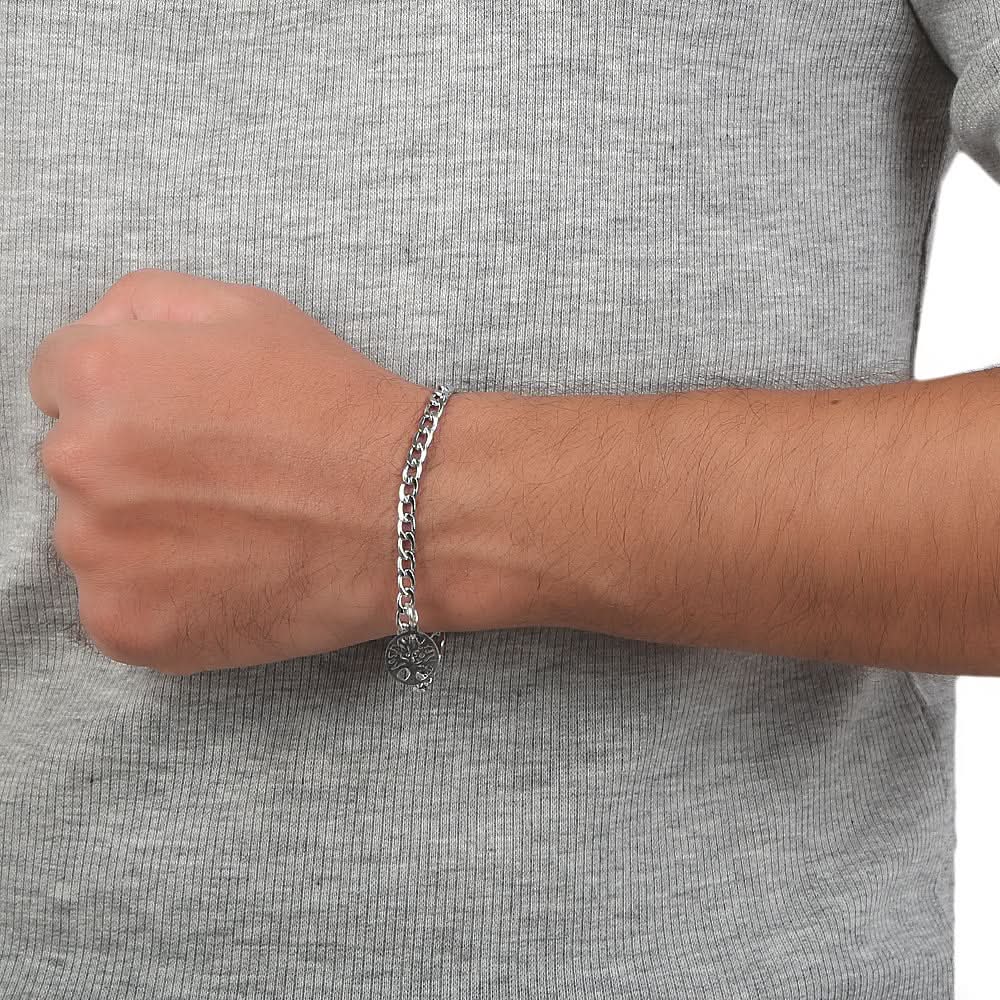 Men's Bracelet - Silver, Men, Jewellery, Chase Value, Chase Value