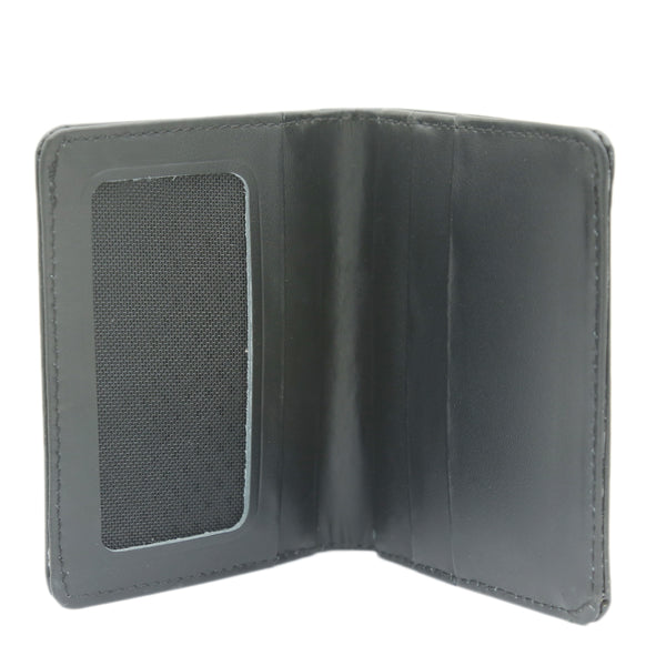 Cow Leather Card Holder - Black, Men, Wallets, Chase Value, Chase Value