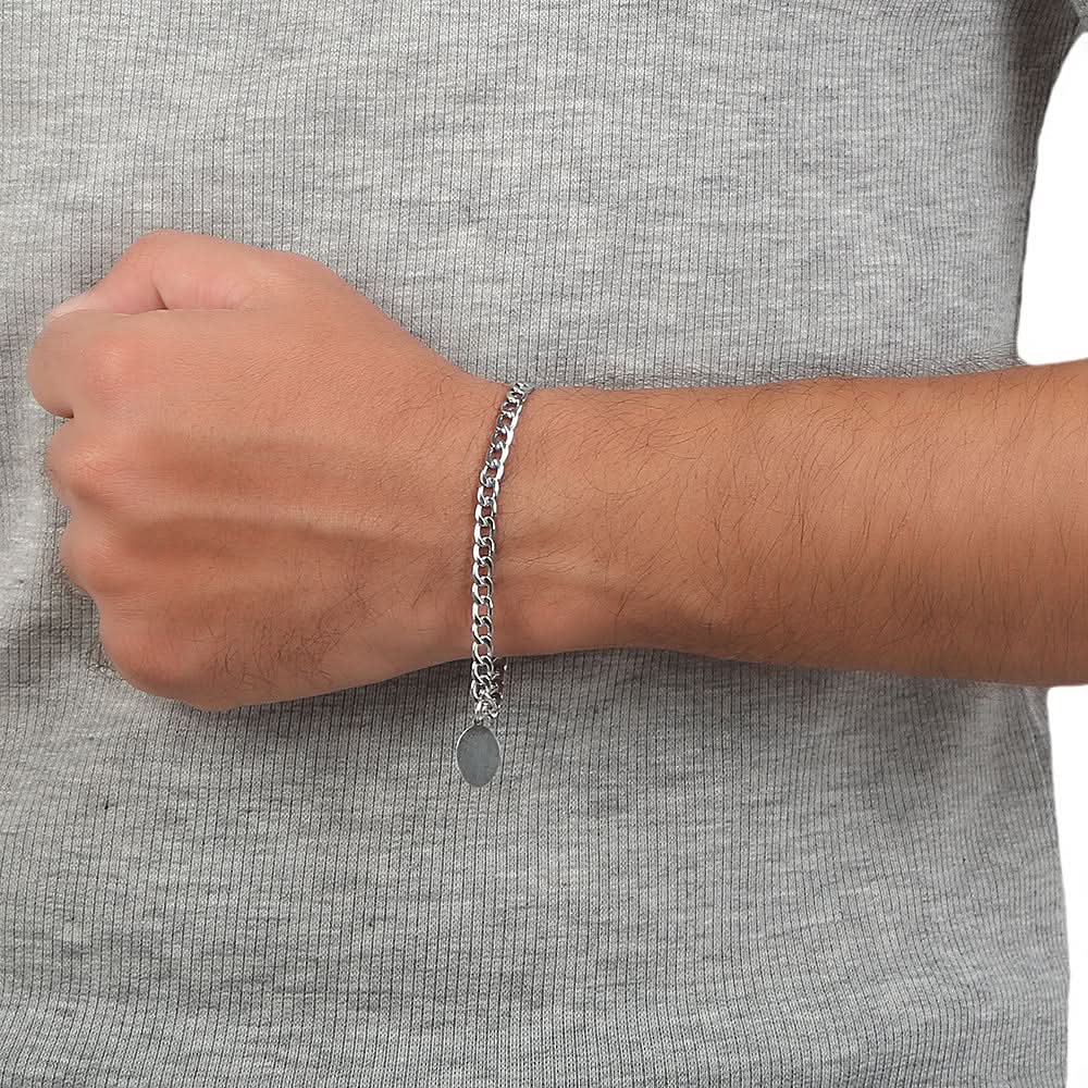 Men's Bracelet - Silver, Men, Jewellery, Chase Value, Chase Value