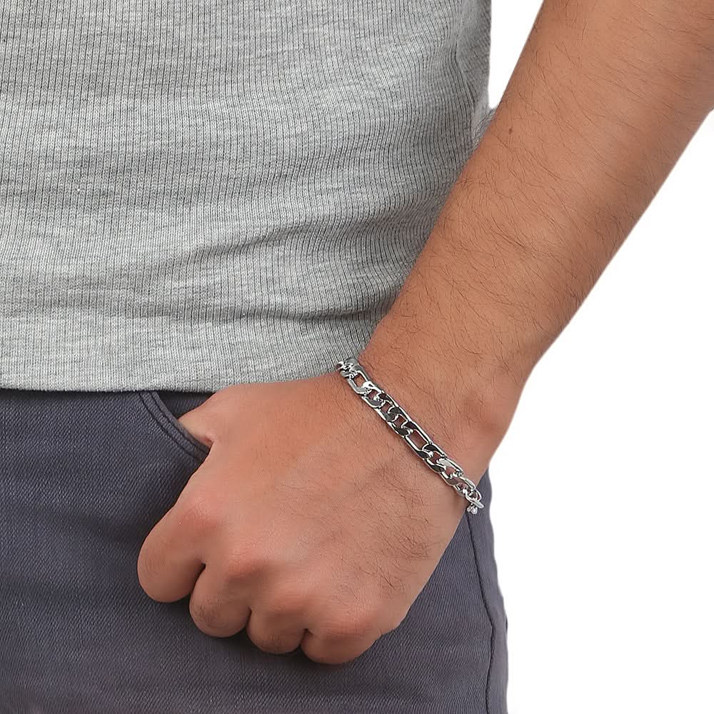 Men's Bracelet - Silver, Men, Jewellery, Chase Value, Chase Value