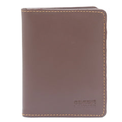 Cow Leather Card Holder - Brown, Men, Wallets, Chase Value, Chase Value