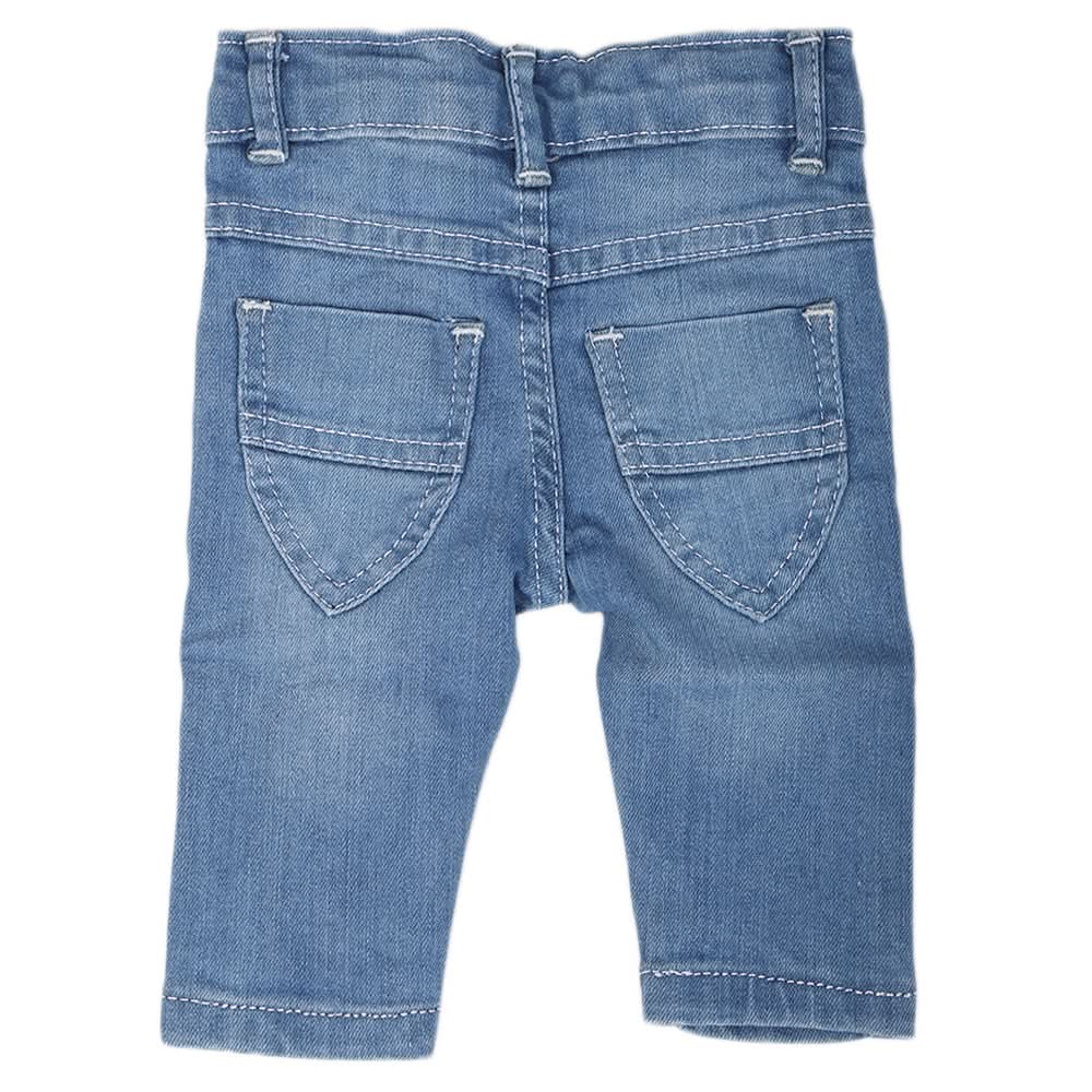 Newborn Girls Denim Pant - Light Blue, Kids, NB Girls Shorts Skirts And Pants, Chase Value, Chase Value