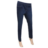 Women's Denim Jagging Pant - Dark Blue, Women, Pants & Tights, Chase Value, Chase Value