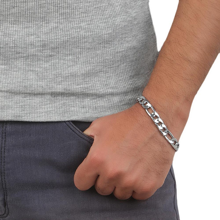 Mens Hand Bracelets - Silver - A, Men, Jewellery, Chase Value, Chase Value