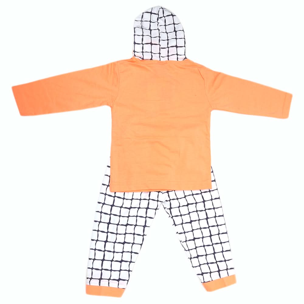 Boys Pajama Suit - Orange, Kids, Boys Sets And Suits, Chase Value, Chase Value
