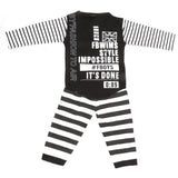 Boys Pajama Suit - Black, Kids, Boys Sets And Suits, Chase Value, Chase Value