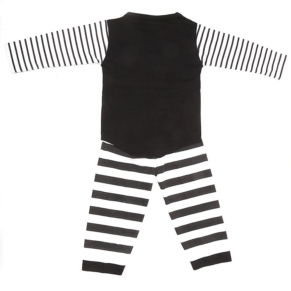 Boys Pajama Suit - Black, Kids, Boys Sets And Suits, Chase Value, Chase Value
