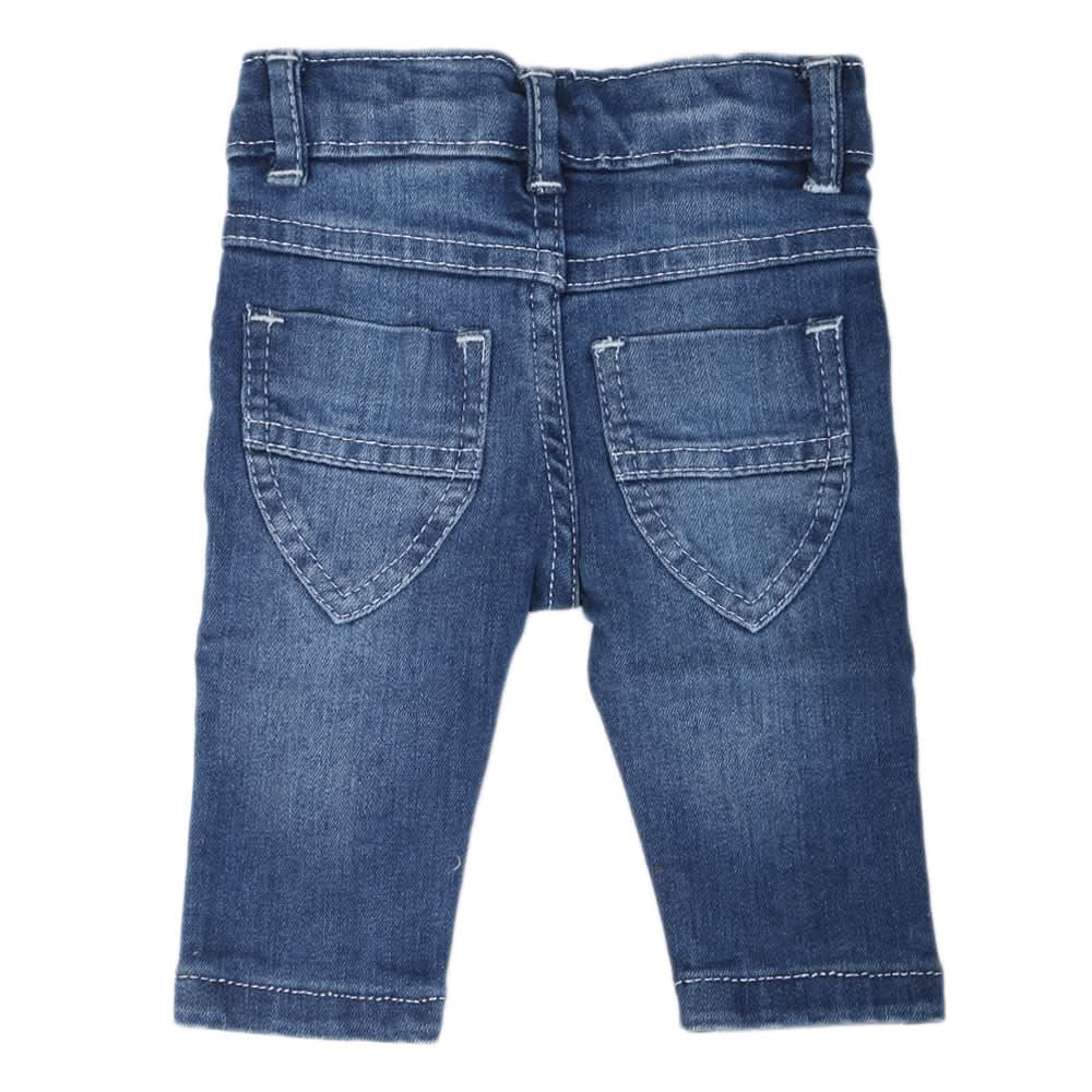 Newborn Girls Denim Pant - Blue, Kids, NB Girls Shorts Skirts And Pants, Chase Value, Chase Value