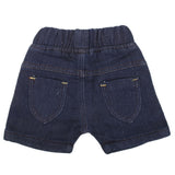 Newborn Girls Denim Short - Dark Blue, Kids, NB Girls Shorts Skirts And Pants, Chase Value, Chase Value
