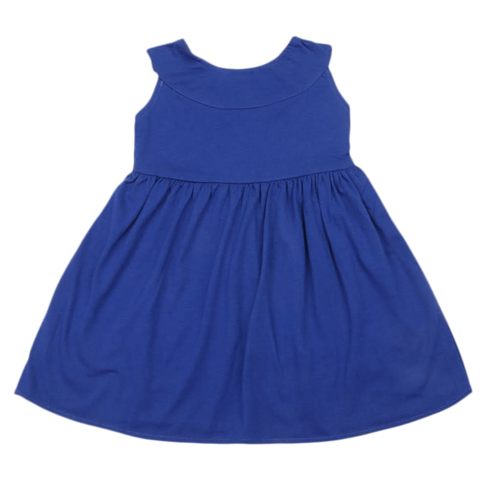 Girls Frock - Royal Blue, Kids, Girls Frocks, Chase Value, Chase Value