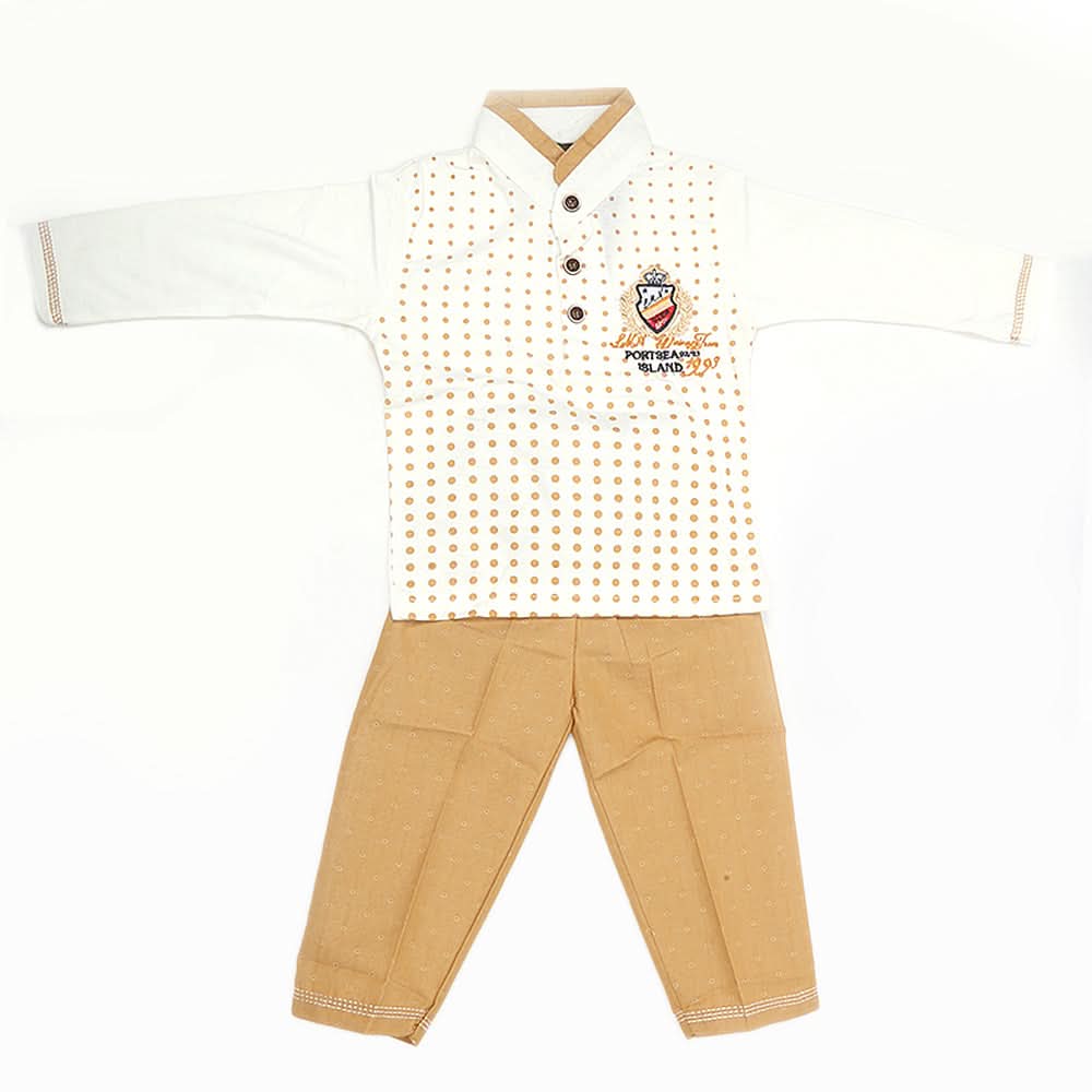 Boys Pajama Suit - White, Kids, Boys Sets And Suits, Chase Value, Chase Value