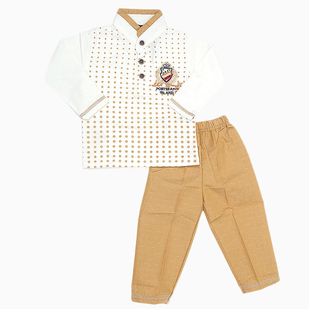 Boys Pajama Suit - White, Kids, Boys Sets And Suits, Chase Value, Chase Value