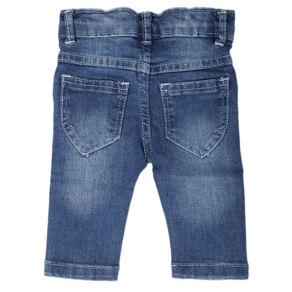 Newborn Girls Denim Pant - Light Blue, Kids, New Born Girls Shorts Skirts And Pants, Chase Value, Chase Value