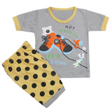 Boys Half Sleeves Short Suit - Grey, Kids, Boys Sets And Suits, Chase Value, Chase Value